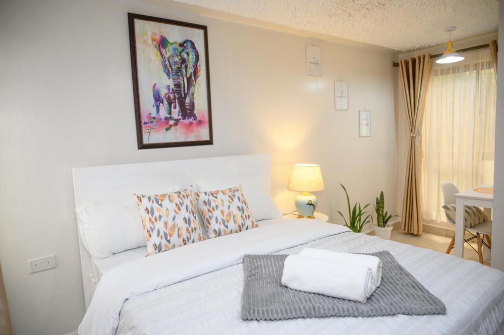 Furnished 1 Bedroom Apartment In Nairobi. 15 Mins To Cbd. Free Wi-Fi & Parking Exteriör bild