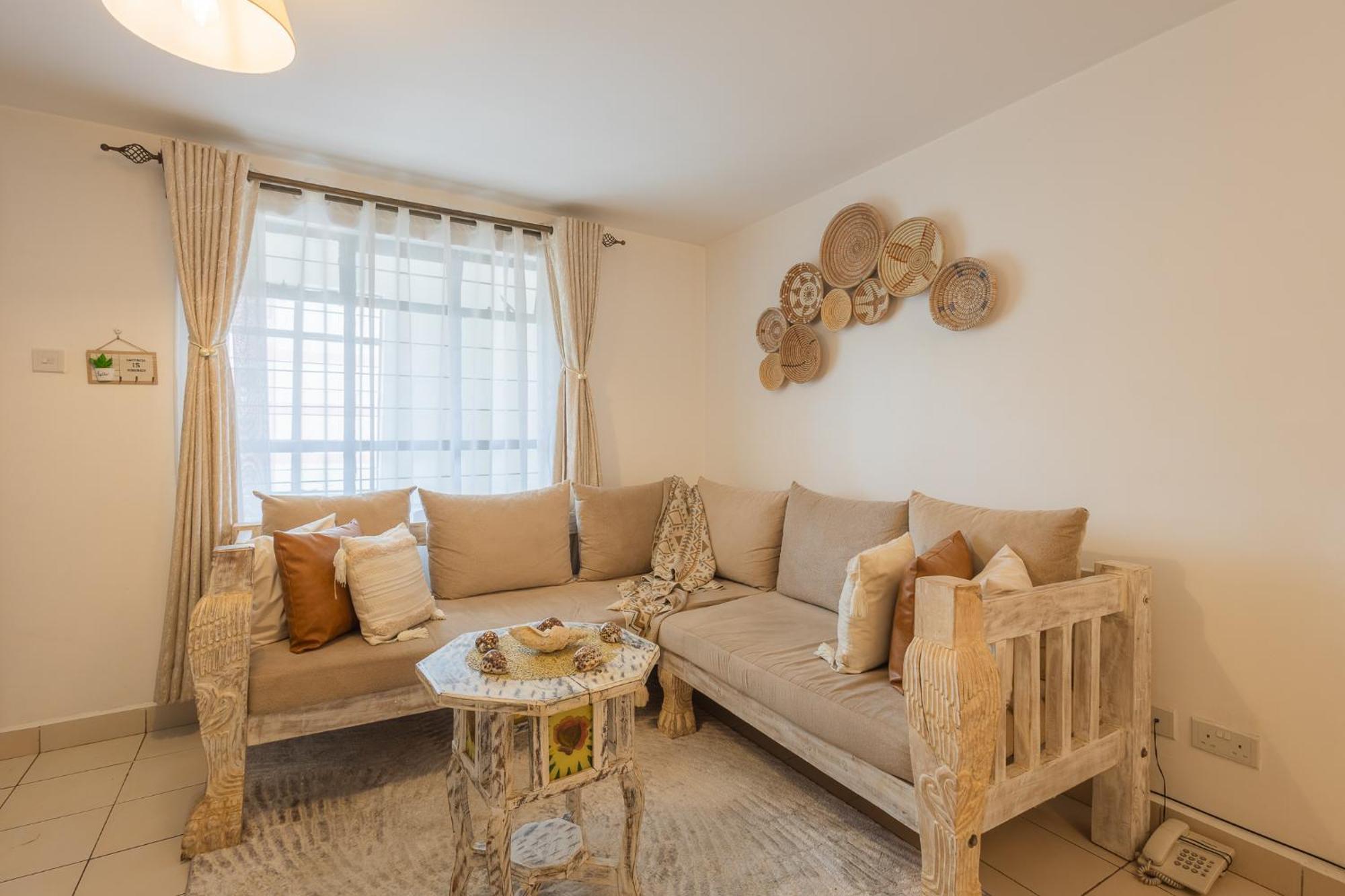 Furnished 1 Bedroom Apartment In Nairobi. 15 Mins To Cbd. Free Wi-Fi & Parking Exteriör bild