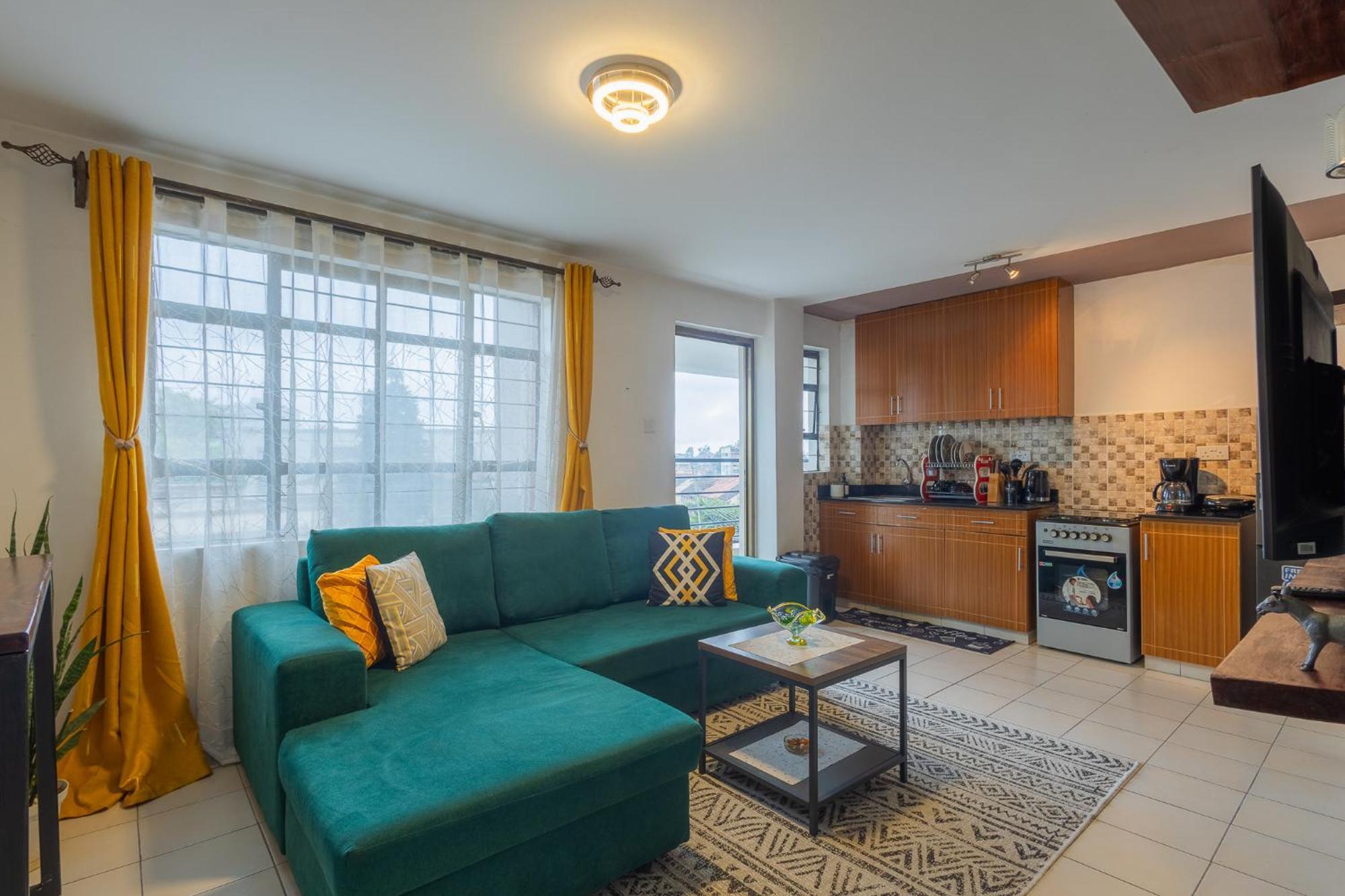 Furnished 1 Bedroom Apartment In Nairobi. 15 Mins To Cbd. Free Wi-Fi & Parking Exteriör bild