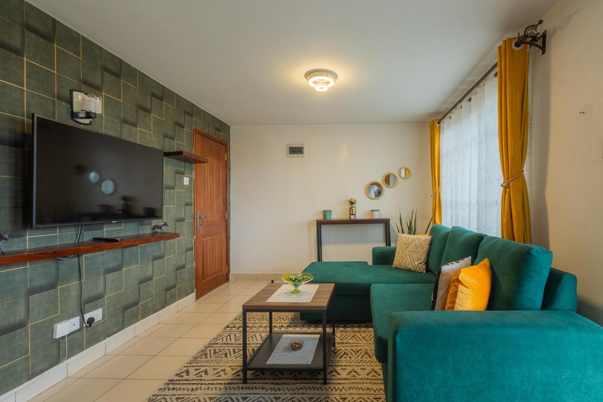 Furnished 1 Bedroom Apartment In Nairobi. 15 Mins To Cbd. Free Wi-Fi & Parking Exteriör bild