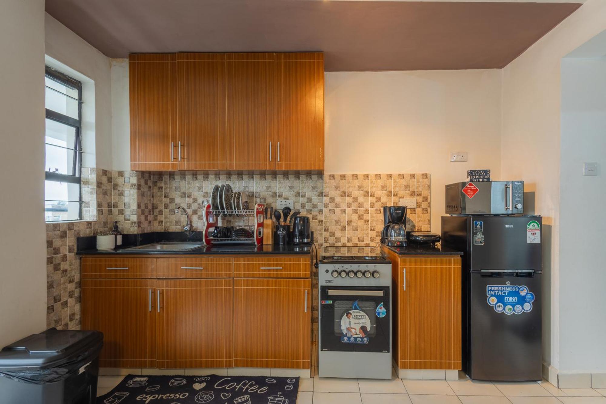 Furnished 1 Bedroom Apartment In Nairobi. 15 Mins To Cbd. Free Wi-Fi & Parking Exteriör bild
